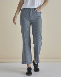 Betty Basics - Willow Pinstripe Wide Leg