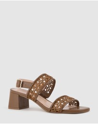 Edward Meller - SIMONE50 Two Strap Weave Sandal