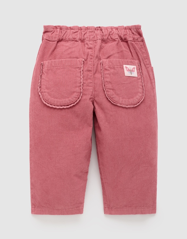 Purebaby - Corduroy Pull On Pants -Kids-Babies