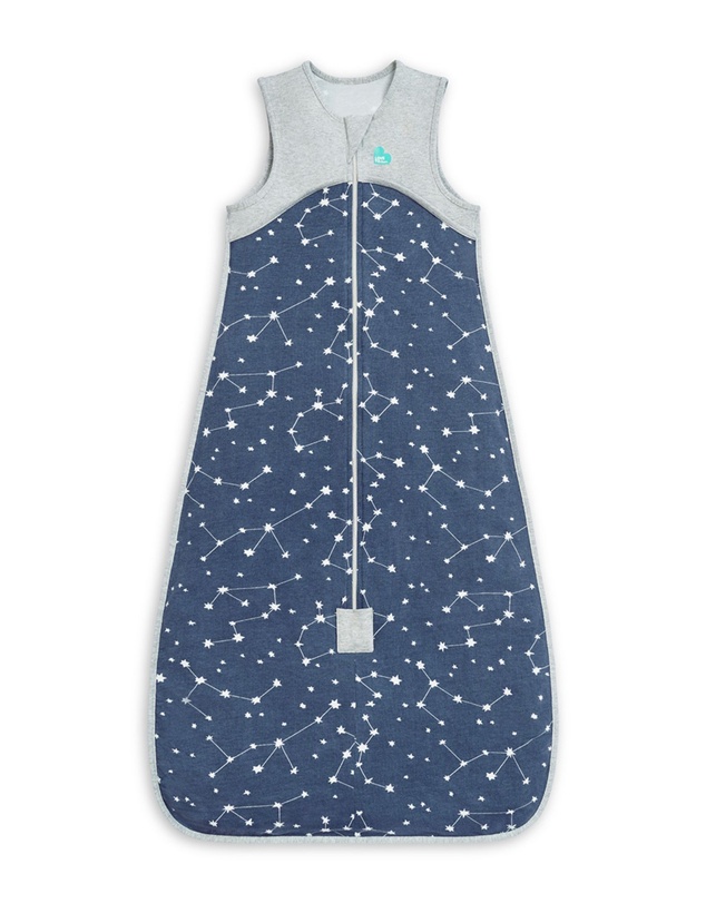 Love to Dream - Sleep Bag 0.2 TOG Stretch Organic Cotton Stellar in Denim