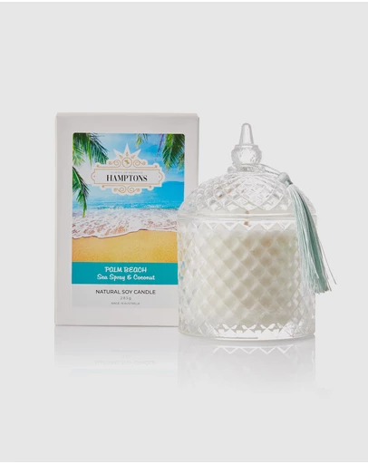 Silk Oil of Morocco - Hamptons Natural Soy Candle - Palm Beach