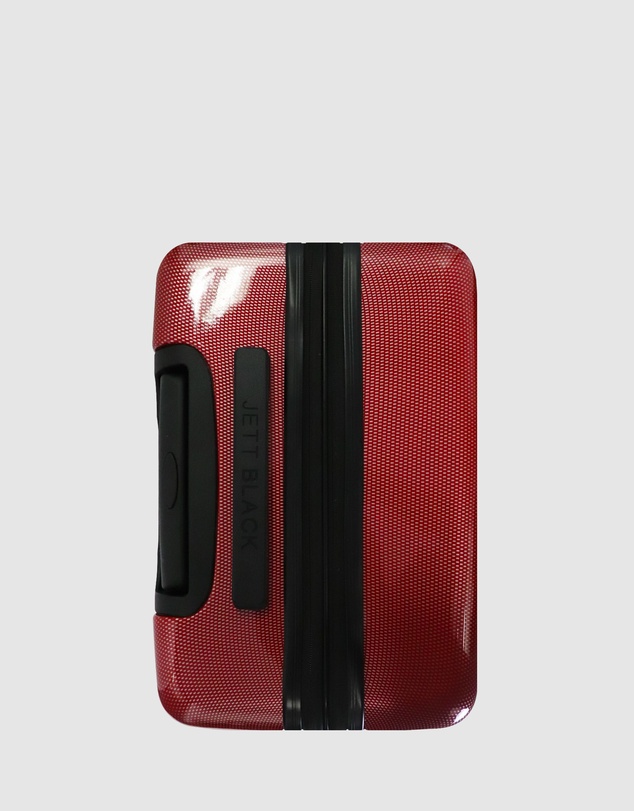 JETT BLACK - Garnet Red Series Medium Suitcase