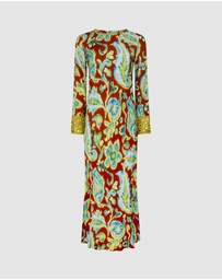 KINGA CSILLA - Brezza Olive Dress