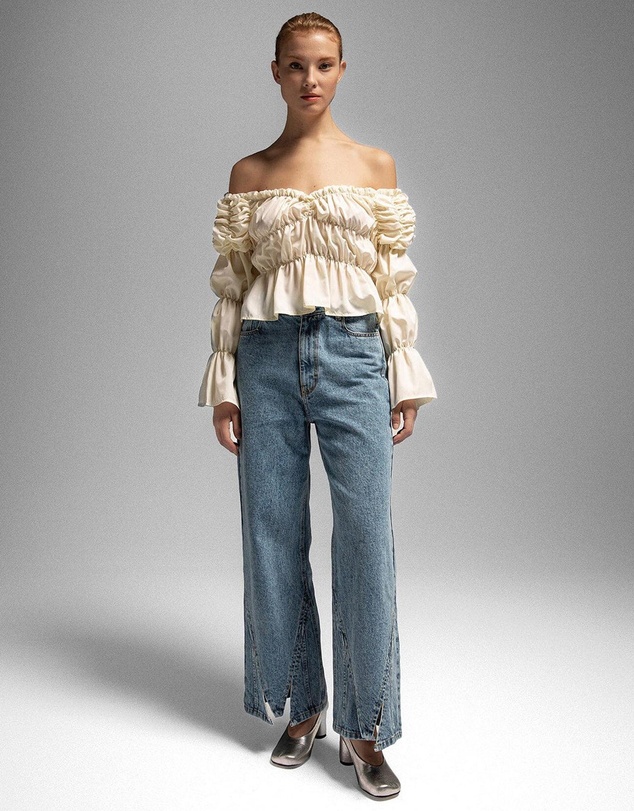 Laagam - Sadie Ruched Blouse