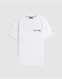 Tommy Hilfiger - Back Logo Jersey Crew Neck T-Shirt