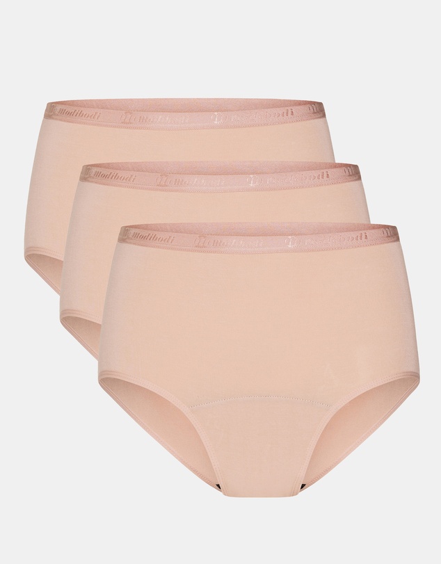 Modibodi - Classic Period Underwear Full Brief 3 Pack Light Absorbency