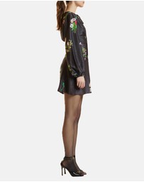 Cynthia Rowley - Printed Lurex Mini Dress