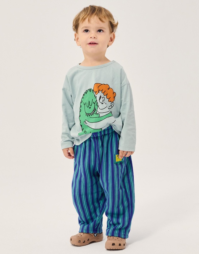 Bobo Choses - Booo Bo Choses Tag Stripes Jogging Pants - Babies