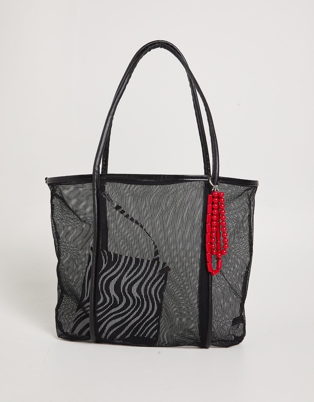 Studio - Callie Mesh Beach Bag