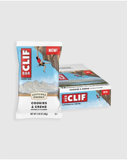CLIF - Cookies & Creme Energy Bar - 12x68g