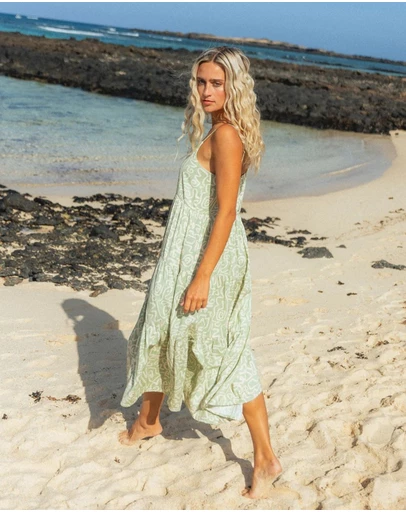 Billabong - Womens Sunny Lines Lost Love Midi Dress