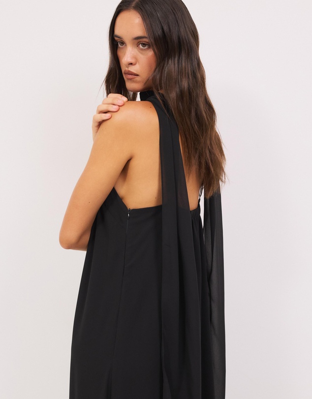 Calli - Malik Scarf Maxi Dress