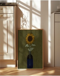 Olive et Oriel - Radiant View by Shatha Al Dafai Art Print
