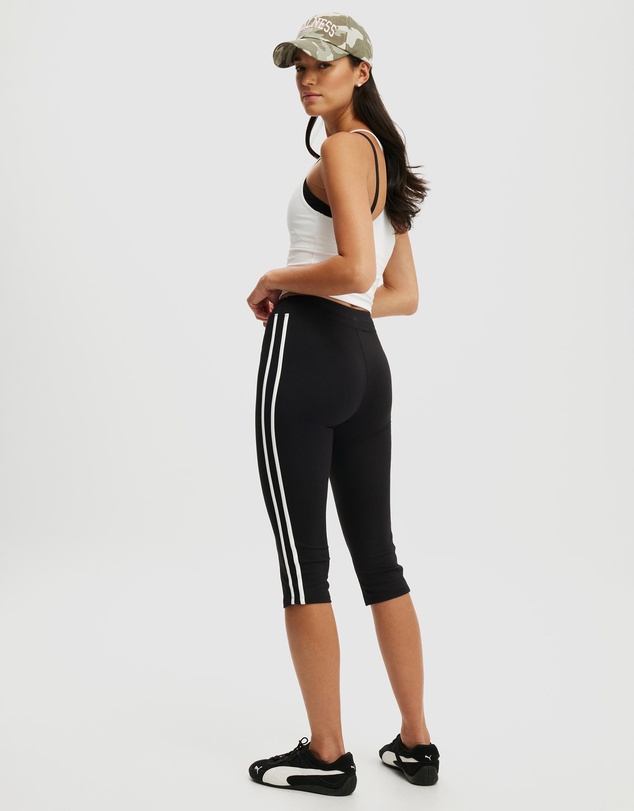 Cotton On Body Active - Ultra Soft Tie Front Capri Tights