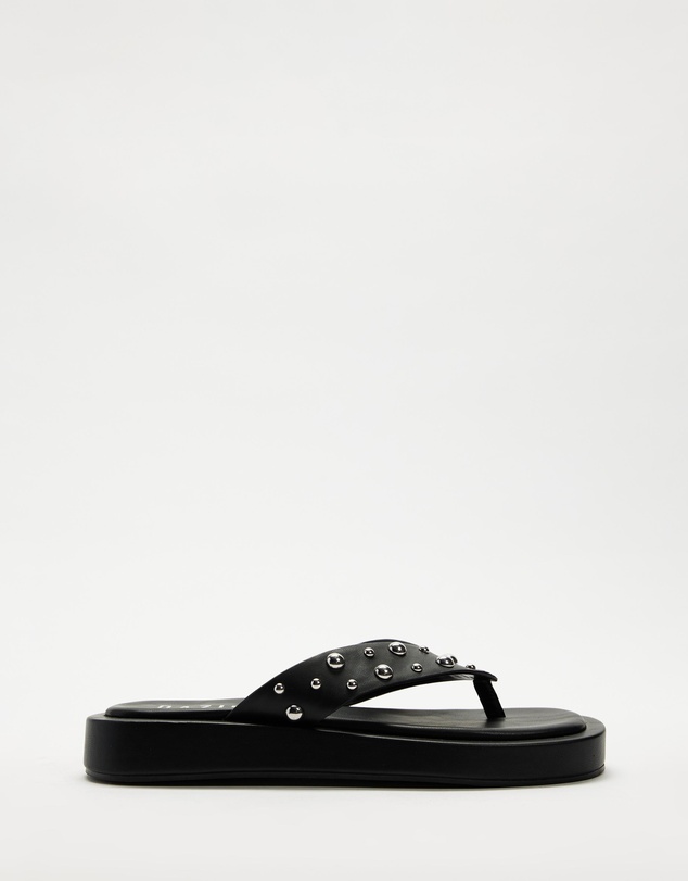 Dazie - Marie Studded Platform Sandals