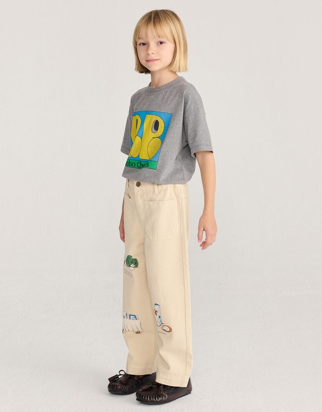 Bobo Choses - Everyday Ghosts Twill Pants - Babies-Teens
