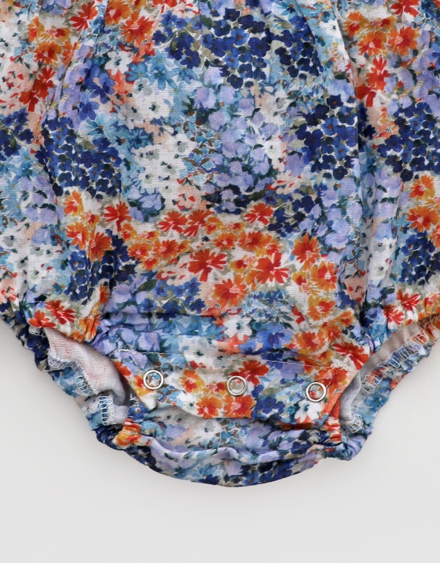 WITH LOVE FOR KIDS - Cotton Muslin Playsuit - Babies