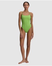 Polo Ralph Lauren - Kennedy Spaghetti Strap One-Piece Swimsuit