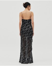 Third Form - Refract Bias Maxi Dress