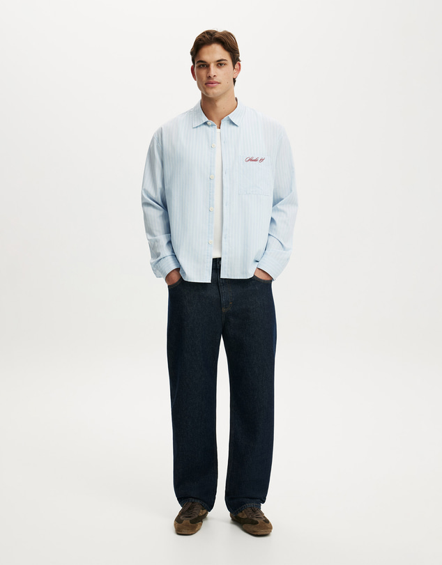 Cotton On - Bedford Long Sleeve Shirt