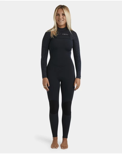 Roxy - Womens 4/3mm Swell Natural Chest Zip Wetsuit