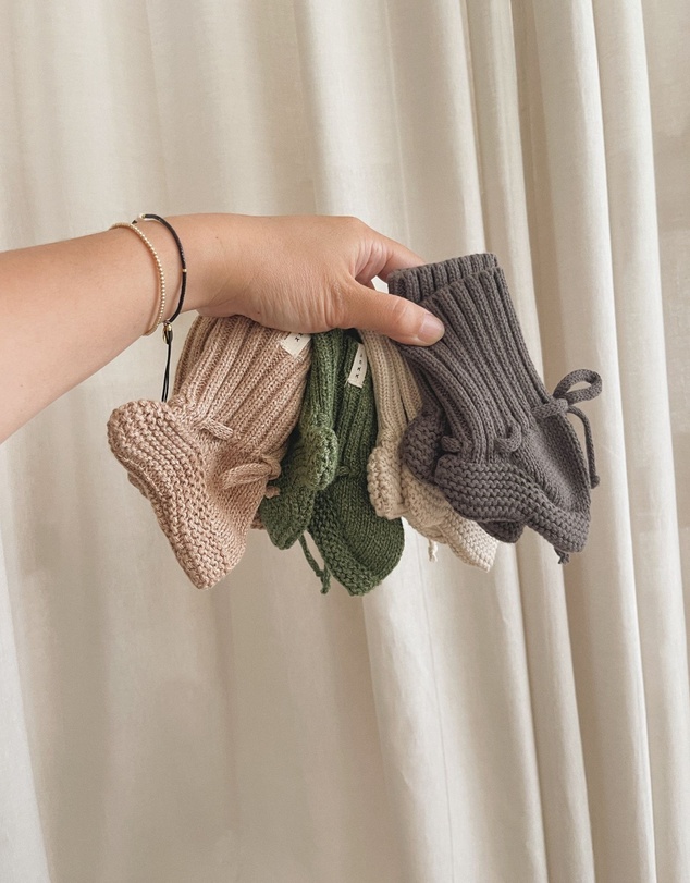 Susukoshi - Knit Booties