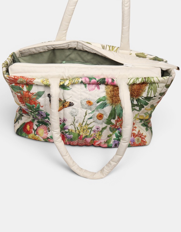 La La Land - Quilted Comforter Bag Botanical Blooms