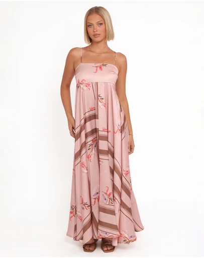 Petal & Pup - Elanor Maxi Dress - Pink Cocoa