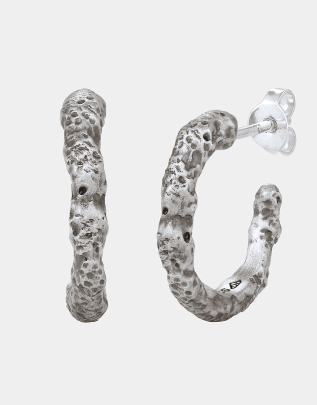 Haze & Glory - ICONIC EXCLUSIVE - Earrings Ultimate Hoop Stud Men 925 Sterling Silver