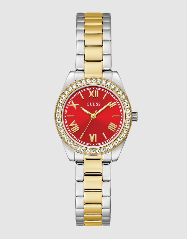 GUESS - Guess Mini Luna Ladies 2-Tone Analogue Watch