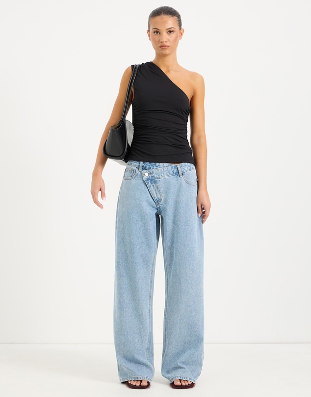 Calli - Jesse Asymmetrical One Shoulder Top