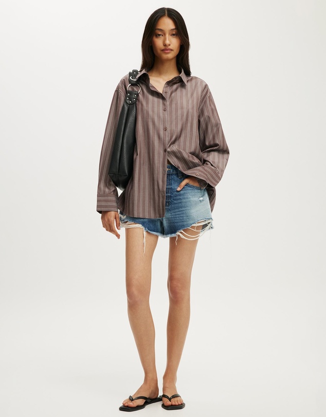 Cotton On - Ella Wrap Longsleeve Shirt