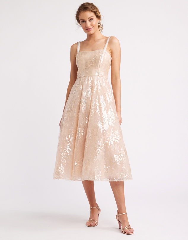 Review - Santorini Sequin Midi Dress