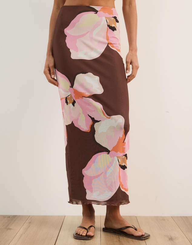 Atmos&Here - Georgia Mesh Maxi Skirt
