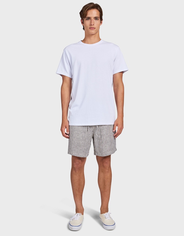 Academy Brand - Stripe Riviera Linen Short