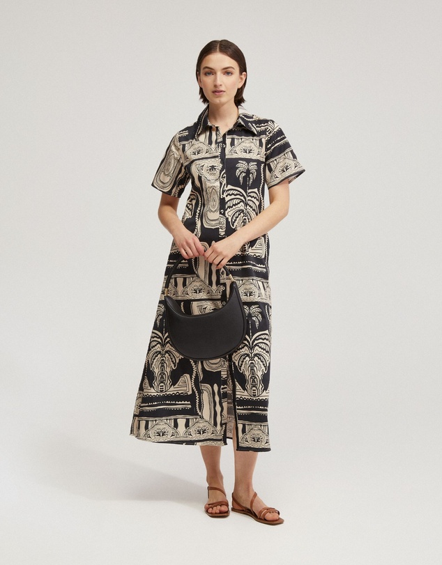 Oxford - Jasmine Printed Shirt Dress