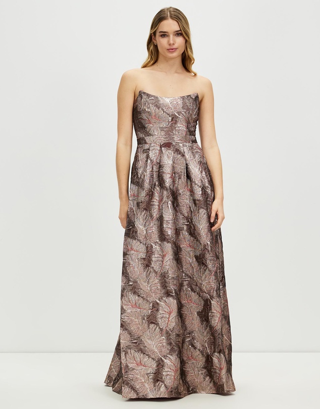 Romance by Honey and Beau - Milla Strapless Maxi Dress