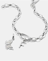 THOMAS SABO - THOMAS SABO Connect Charm letter F Silver