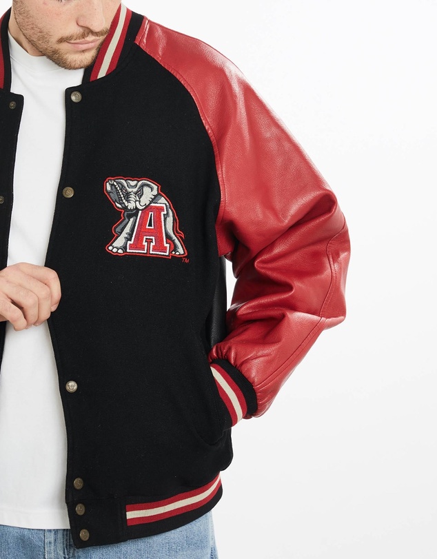 Vintage by The Real Deal - Pre Loved - Vintage 90s NCAA Alabama Crimson Tide Varsity Jacket