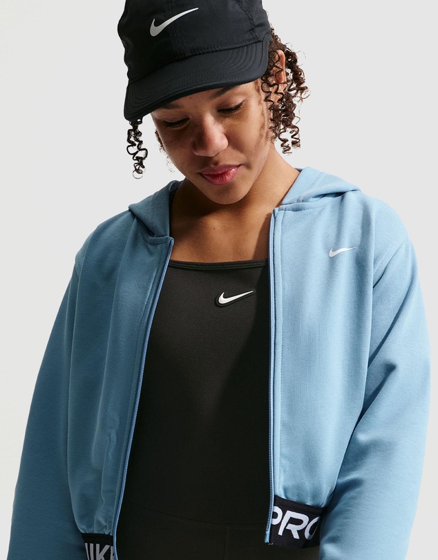 Nike - Pro Dri-FIT Fleece Full-Zip Hoodie - Teens