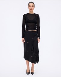 Minima Esenciales - Haven Spot Drape Skirt