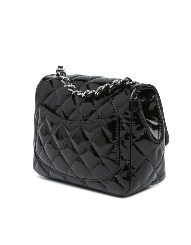 Pre-Loved by Azura Reborn - Pre-Loved Mini Square Classic Patent Single Flap