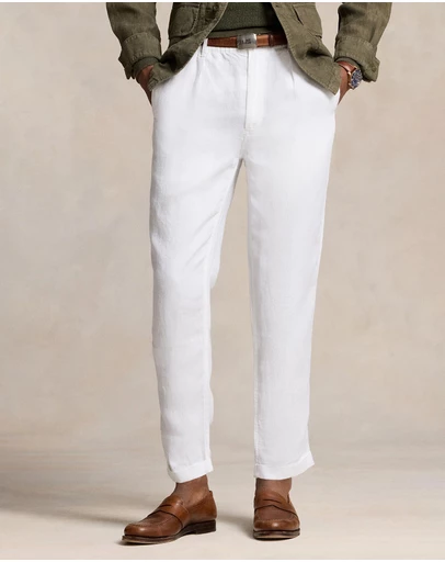 Polo Ralph Lauren - Polo Prepster Slim Tapered Linen Pants