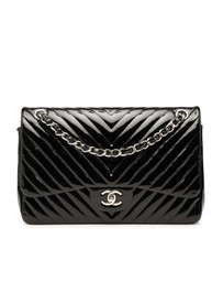 Pre-Loved by Azura Reborn - Pre-Loved Jumbo Classic Chevron Patent Double Flap