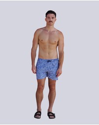 Gali Swimwear - Lukarrara Blue Swim Shorts