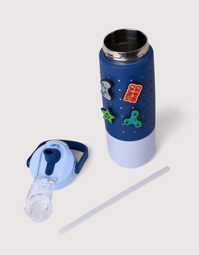 The Somewhere Co - Navy Charmer Water Bottle