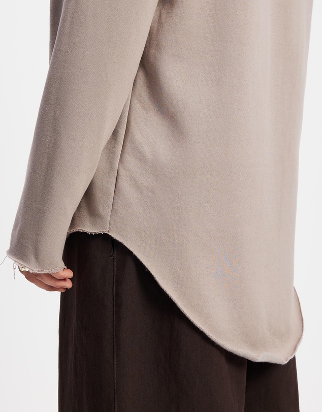 Surrounded By Ghosts - The Vishnevite Raw Neck Fleece Sweatshirt