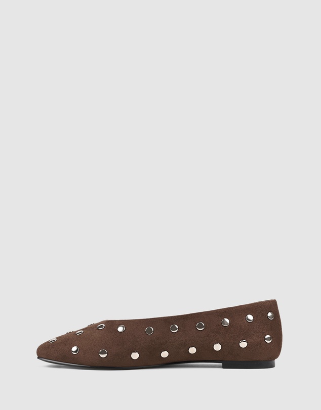 Verali - Euri Studded Ballet Flats