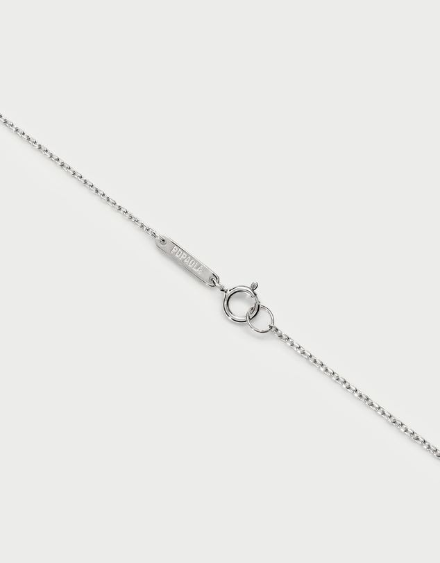 PDPAOLA - Initial 2026 O Silver Pendant Necklace