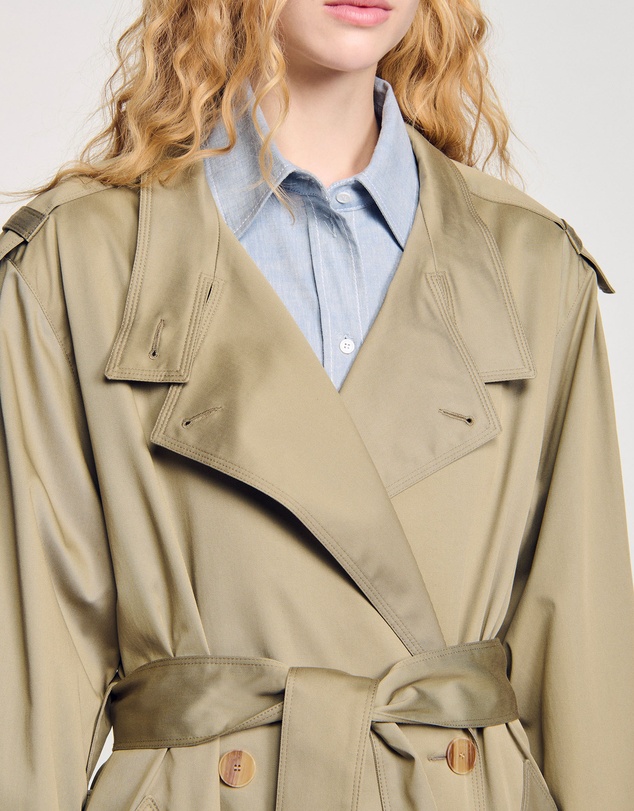Sandro - Aliocha Trench Coat